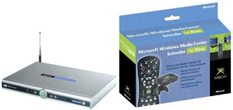Media Center Extender set-top box and the Media Center Extender kit for Xbox