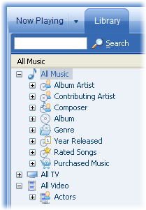 Library categories